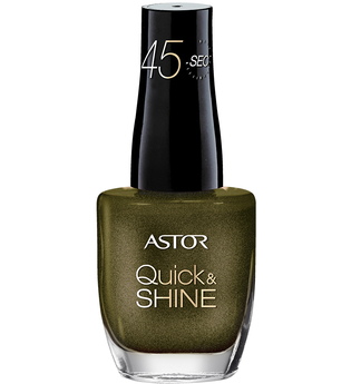 Astor Make-up Nägel Quick & Shine Nagellack Nr. 528 Laid Back Kaki 8 ml