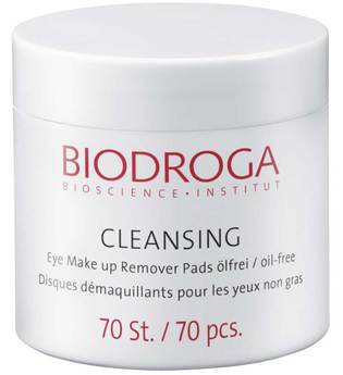 Biodroga Cleansing Eye Make up Remover Pads 70 Stk. Augenmake-up Entferner