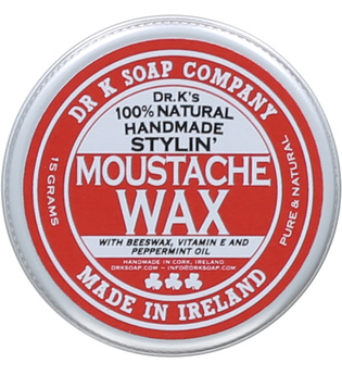 DR K SOAP COMPANY Bartwachs »Moustache Wax«, langanhaltende Form