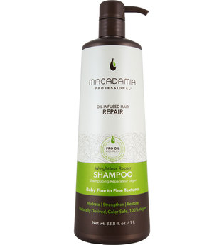 Macadamia Haarpflege Wash & Care Weightless Moisture Shampoo 1000 ml