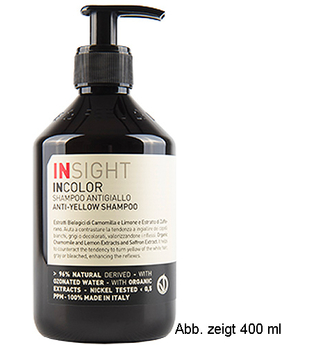 INSIGHT Anti-Yellow Shampoo 900 ml