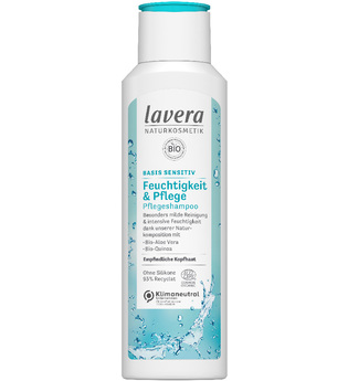 Lavera Basis Sensitiv Pflegeshampoo Feuchtigkeit & Pflege 250 ml