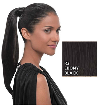 Hairdo Simply Straight Pony R2 Ebony Black 45 cm