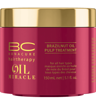 Schwarzkopf Professional Haarkur »BC Bonacure Oil Miracle Brazilnut Oil Pulp Treatment«, 1-tlg., brillanter Glanz