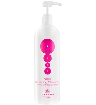 Kallos Cosmetics - Haarshampoo - KJMN Nourishing Shampoo - for Dry & Damaged Hair - 1000ml
