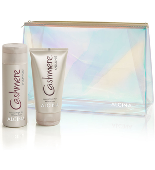 Alcina Haarpflege Cashmere Geschenkset Cashmere Shampoo 200ml + Cashmere Spülung 150ml + Tasche 1 Stk. 1 Stk.