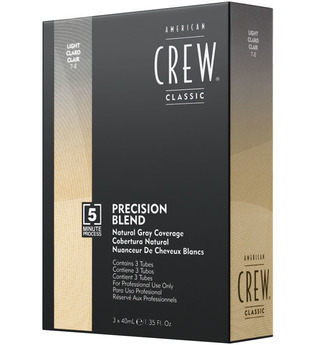 American Crew Haarpflege Precision Blend Tönungen Blond 7-8 3 x 40 ml