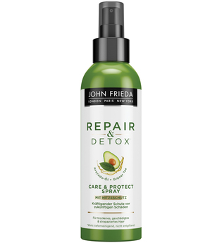 John Frieda Repair & Detox Care&Protect Spray - mit Hitzeschutz 200 ml Hitzeschutzspray
