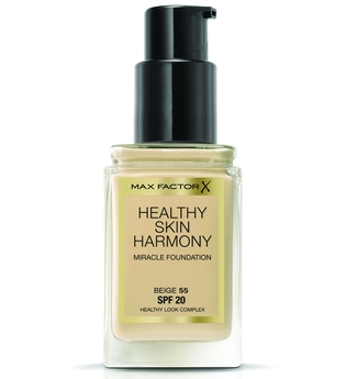 Max Factor Make-Up Gesicht Healthy Skin Harmony Miracle Foundation Nr. 55 Beige 30 ml