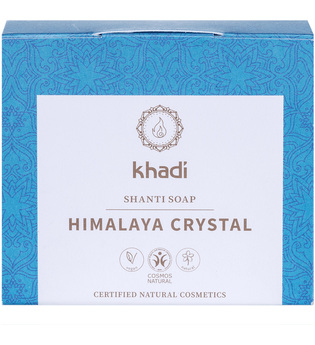 Khadi Naturkosmetik Shanti Soap - Himalaya Crystal 100g Gesichtsseife 100.0 g