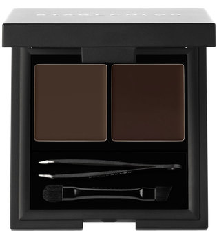 Stagecolor Cosmetics Brow Kit Powder & Wax Dark Brown Lidschatten Palette