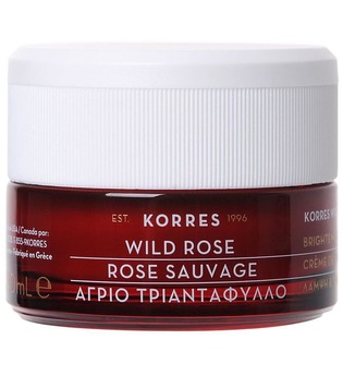 Korres Wild Rose Tagescreme für strahlenden Teint und erste Falten - trockene Haut 40 ml