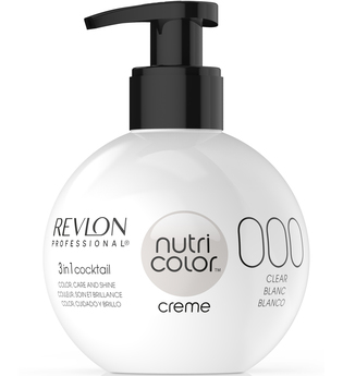 Revlon Professional Nutri Color Creme 000 Weiß Um Pastellfarben zu kreieren (1 Teil Farbe + 5 Teile White Cream), 270 ml