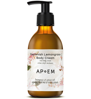 APoEM Replenish Lemongrass Body Cream 250 ml Bodylotion