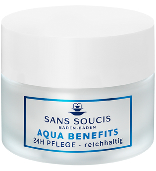 Sans Soucis Aqua Benefits 24h Pflege Reichhaltig - für trockene Haut 50 ml