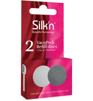 Silk'n Hornhautentferner Ersatzschleifscheiben, Packung, 2-St., fein & medium