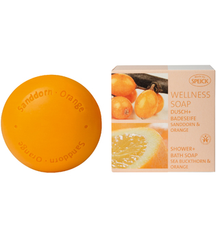Speick Naturkosmetik Wellness Soap BDIH Sand.+Orange 200 g Stückseife