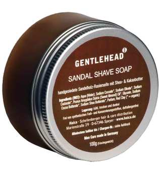 Gentlehead Herrenpflege Rasurpflege Sandal Shave Soap 100 g