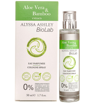 Alyssa Ashley BioLab Aloe Vera & Bambus Eau Parfumée Cologne Spray 50 ml