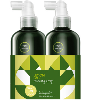 Aktion - Paul Mitchell Tea Tree Lemon Sage Save on Duo Thickening Spray 2 x 200 ml Haarstylingset