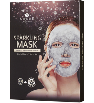 Shangpree Sparkling Mask Eye Mask Gesichtsmaske 5 Stk