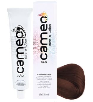 LOVE FOR HAIR Professional cameo color care-o-lution 3/5i dunkelbraun intensiv mahagoni-intensiv 60 ml