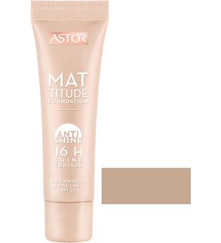 Astor Mattitude Foundation Make-up 091-Light Ivory 30 ml Anti Shine Make-up