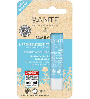 Sante Lippenpflegestift Bio-Sheabutter & Kakaobutter extra sensitiv Lippenstift 4.5 g