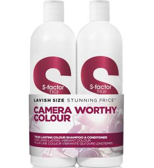 TIGI S-Factor Reinigung & Pflege True Lasting Color Tween Duo Shampoo 750 ml + Conditioner 750 ml 1 Stk.
