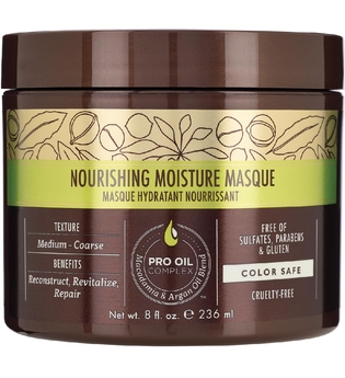 Macadamia Haarpflege Wash & Care Nourishing Care Kit Nourishing Moisture Masque 236 ml + Oil Infused Detangling Comb 1 Stk.