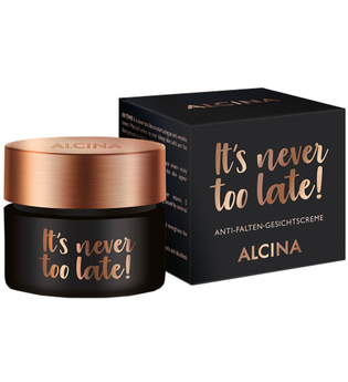 Alcina Kosmetik Effekt & Pflege It's Never Too Late! Anti-Falten-Gesichtscreme 50 ml