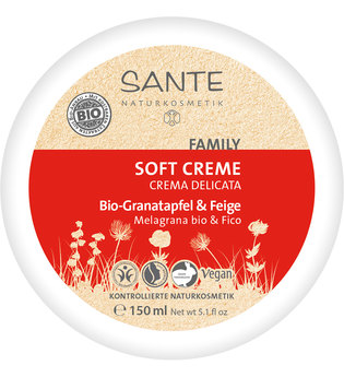 Sante Gesichtspflege Family Soft Creme - Granatapfel & Feige 150ml Allround-Creme 150.0 ml