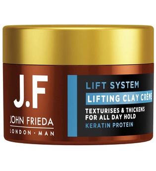 John Frieda John Frieda Man Lift System Clay Crème Haarcreme 90.0 ml
