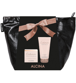 Alcina Produkte Cashmere Bodybalm 150 ml + Cashmere Gesichtscreme 50 ml + Tasche 1 Stk. Pflegeset 1.0 st