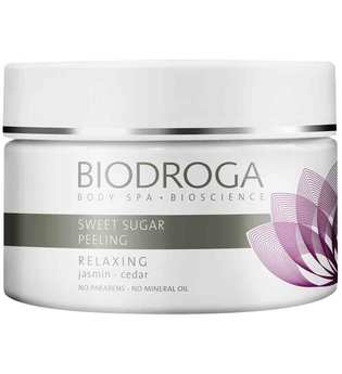 Biodroga Body Relaxing Sweet Sugar Peeling 200 ml Gesichtspeeling