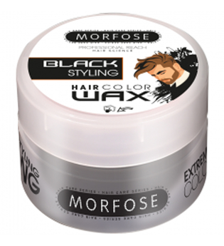 Morfose Color Haar Wax Schwarz 100 ml