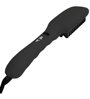 Ikoo E-Styler Beluga Black 2-in-1 Gerät - Kombination Haarbürste & Glätteisen