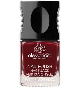 Alessandro Make-up Nagellack Colour Explotion Nagellack Nr. 54 Midnight Red 10 ml