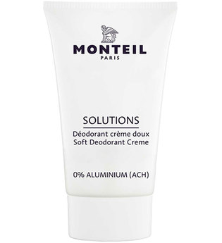 Monteil Körperpflege Solutions Corps Soft Deodorant Creme ohne Aluminium 40 ml