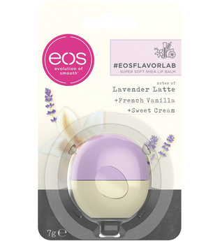eos #eosflavorlab Lavender Latte Lippenbalsam  Transparent
