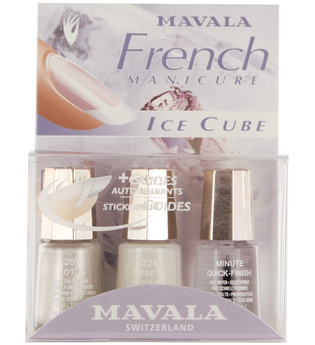 Mavala French Manicure Ice Cube, Nagellack-Set, keine Angabe