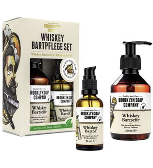Brooklyn Soap Whiskey Bart Set - Whiskey Bartöl & Bartshampoo Bartpflege 1.0 pieces