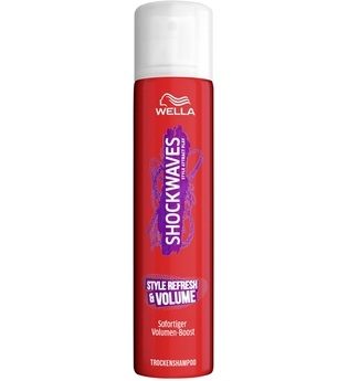 Wella Shockwaves Haare Shampoo Style Refresh & Volume Trockenshampoo 180 ml