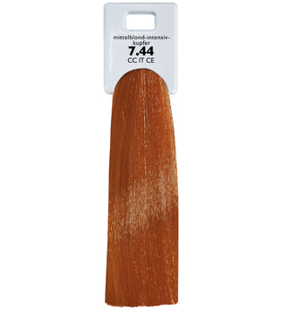 Alcina Color Gloss+Care Emulsion Haarfarbe 7.44 M.Blond Int.-Kupfer Haarfarbe 100 ml