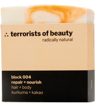 terrorists of beauty block 004 repair + nourish Seife 100 g