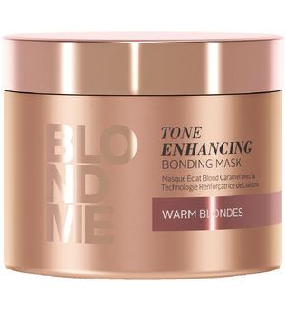 Schwarzkopf Professional Haarpflege Blondme Tone Enhancing Bonding Mask Warm Blondes 200 ml