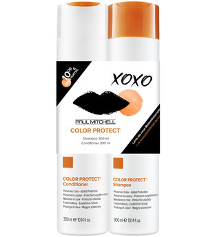Aktion - Paul Mitchell Save on Duo Color Protect - Shampoo 300 ml + Conditioner 300 ml Haarpflegeset