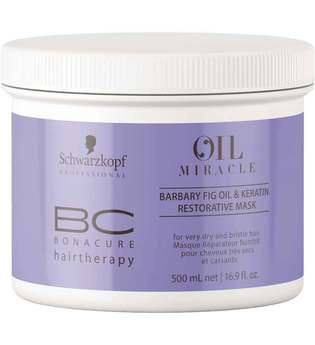 Schwarzkopf Professional Haarmaske »BC Bonacure Oil Miracle Kaktusfeigenöl Maske«, 1-tlg., repariert die Haaroberfläche