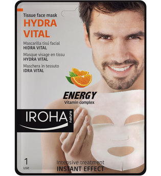 Iroha Pflege Gesichtspflege Relaxing & Moisturizing Tissue Face Mask Men 1 Stk.