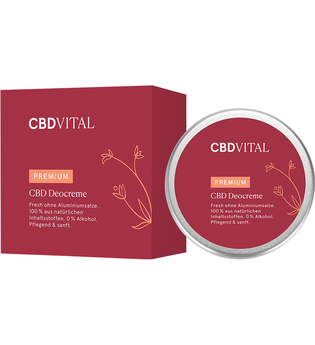 CBD VITAL Premium CBD Deocreme Deodorant Creme 100 ml